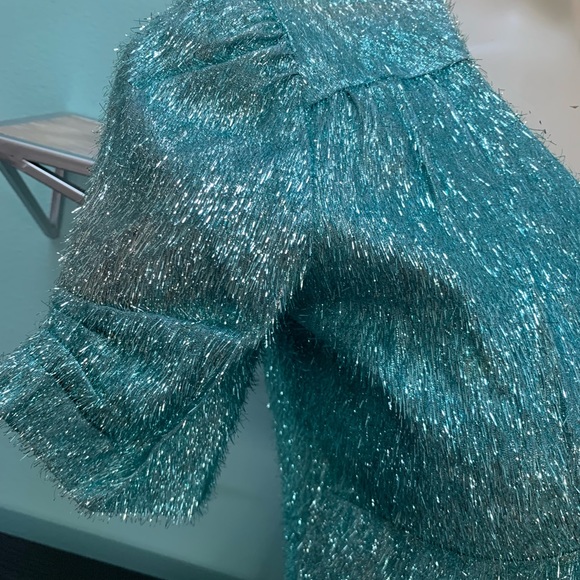 Vintage sparkly mini-dress - Picture 2 of 5